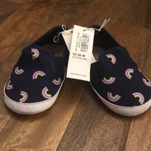 BRAND NEW RAINBOW SLIP ON SHOES